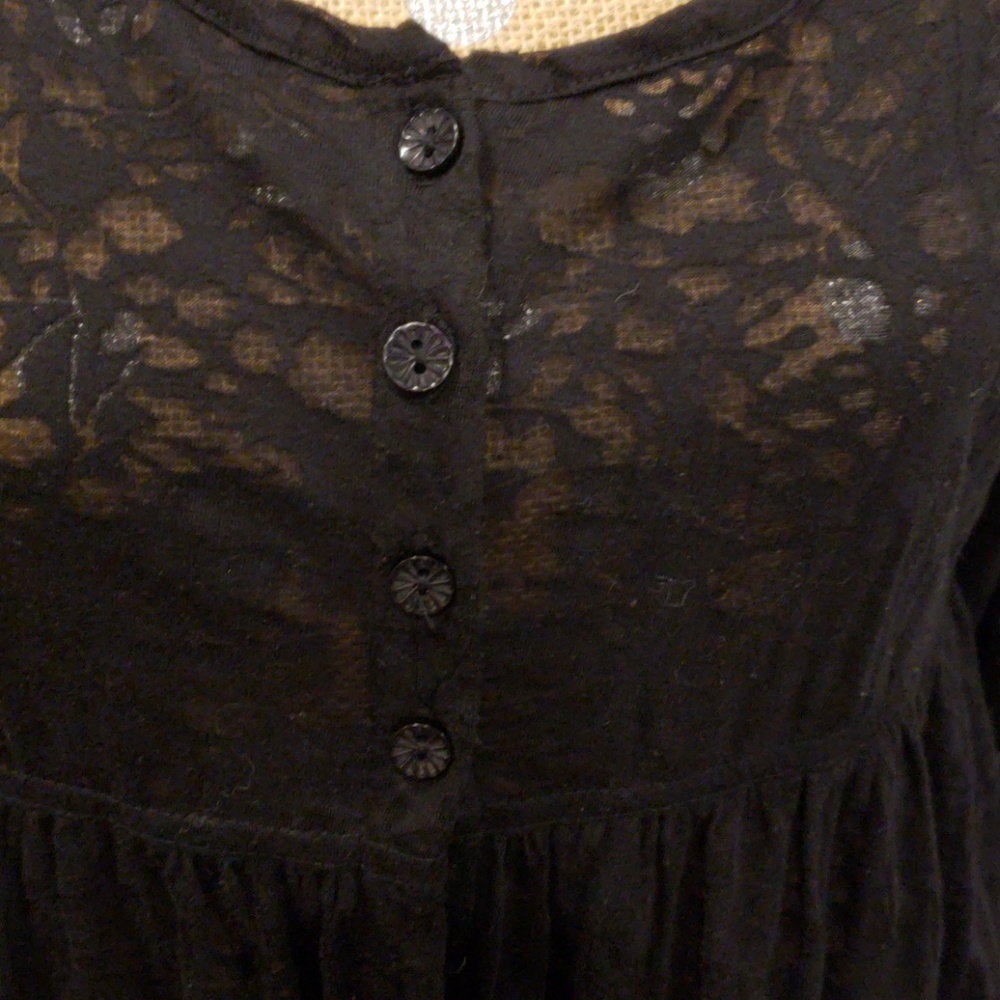 Anthropologie high tea top - Picture 3 of 6